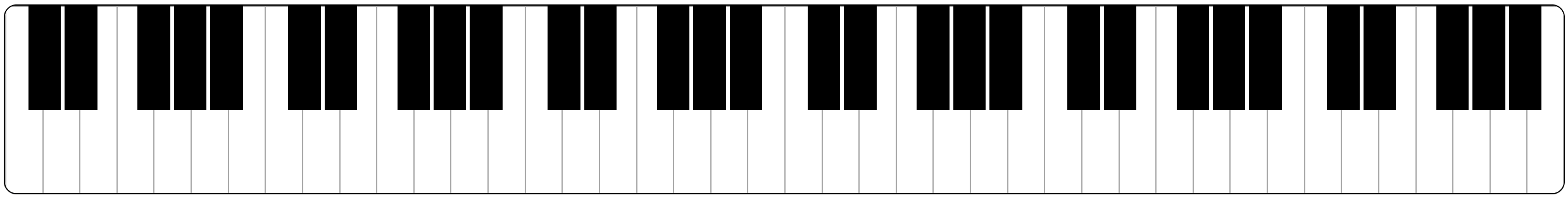 piano keyboard