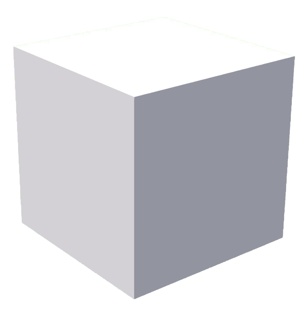 white cube