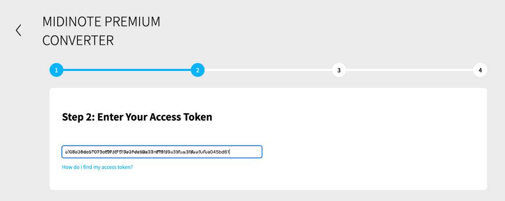 upload token page